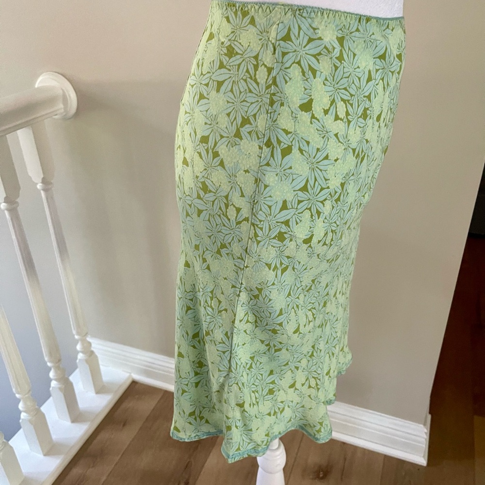 GAP Y2K Light Green Floral Skirt - Picture 5 of 6